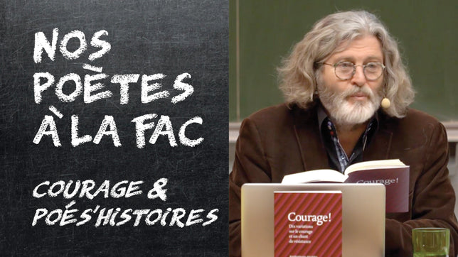 "Courage" et "Poés'histoires", conférence avec Bruno Doucey